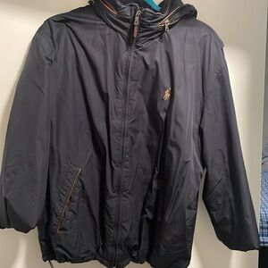 Ralph Lauren Polo performance and rain coat size L navy blue great piece